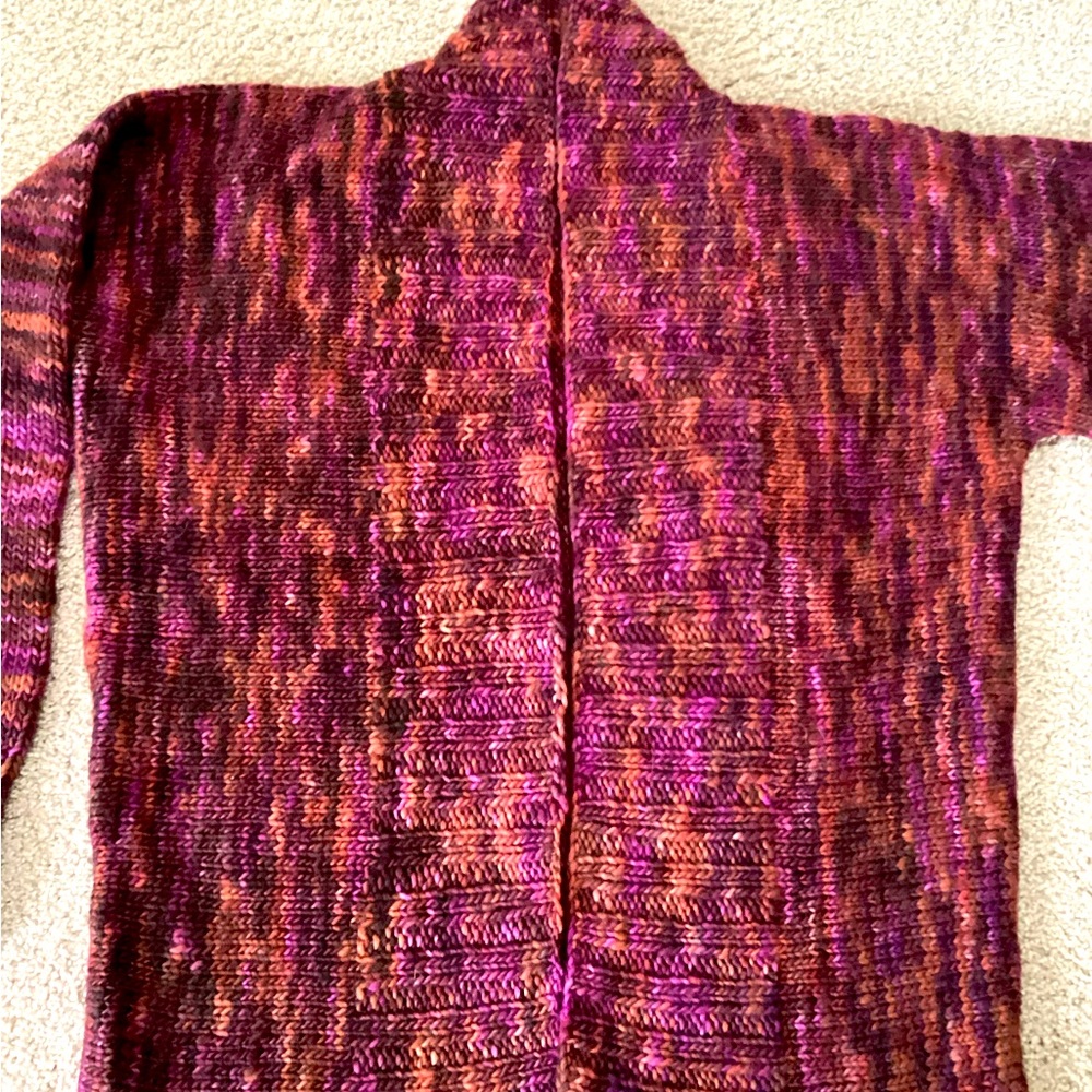 Handmade hand knitted sweater cardigan